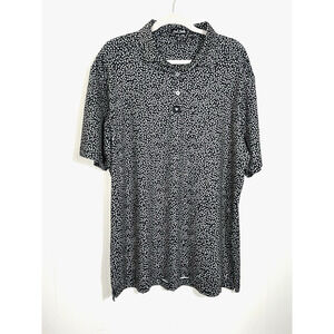 Bad Birdie Arizona Nights Golf Polo Stretch Black Shirt Performance Mens 2XL